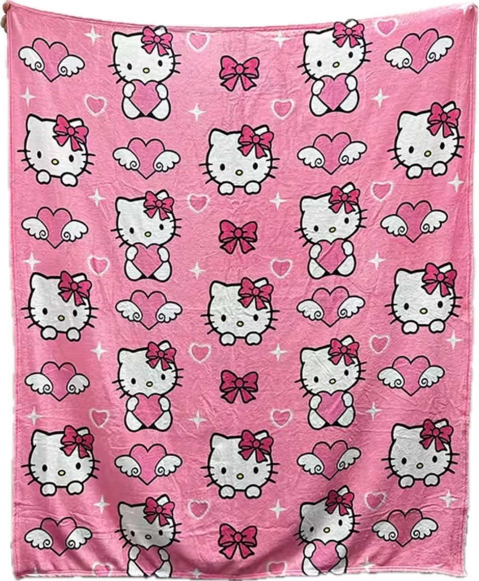 Hello Kitty Angel Blanket