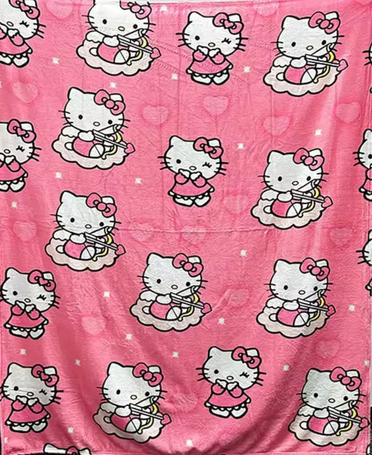 Hello Kitty Cupid Blanket